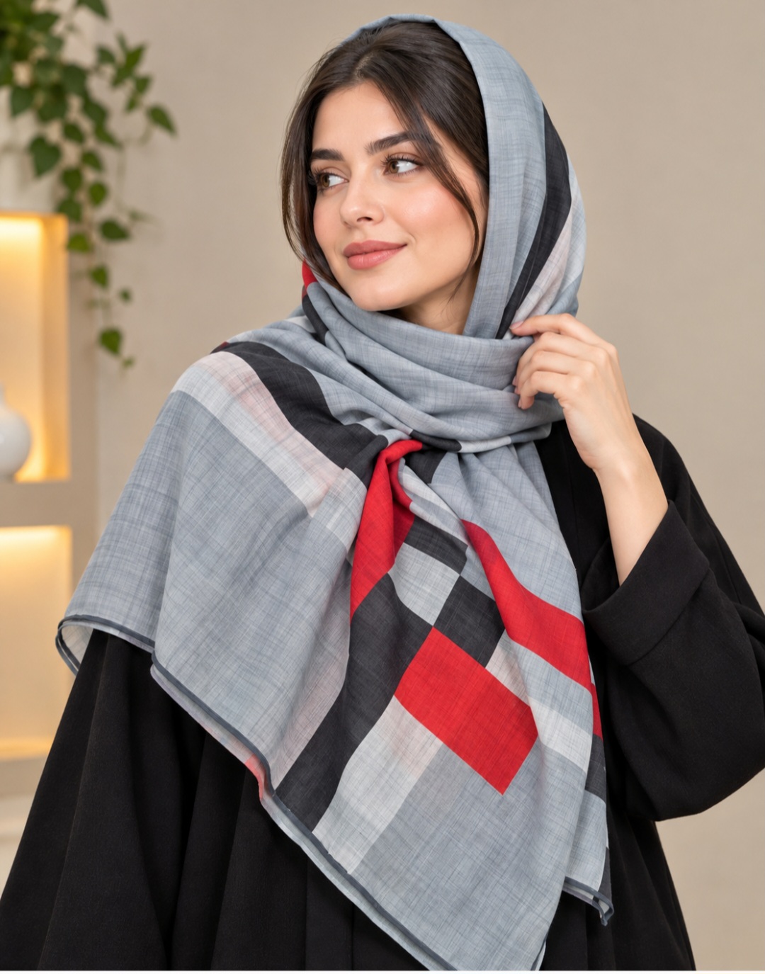 روسری نخی مجلسی
