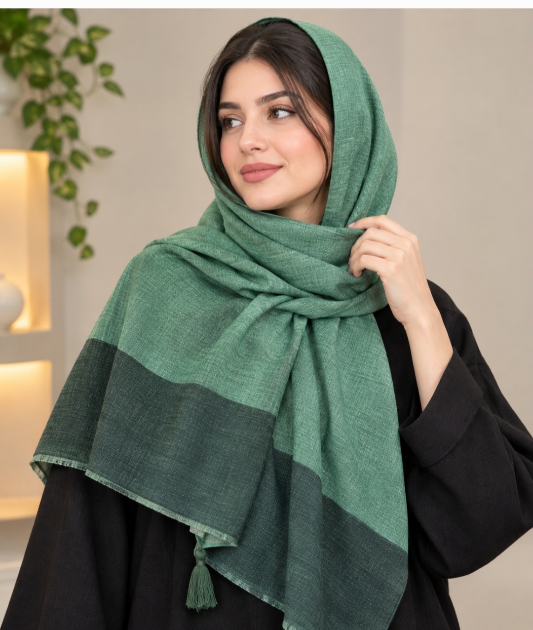 روسری نخی مجلسی